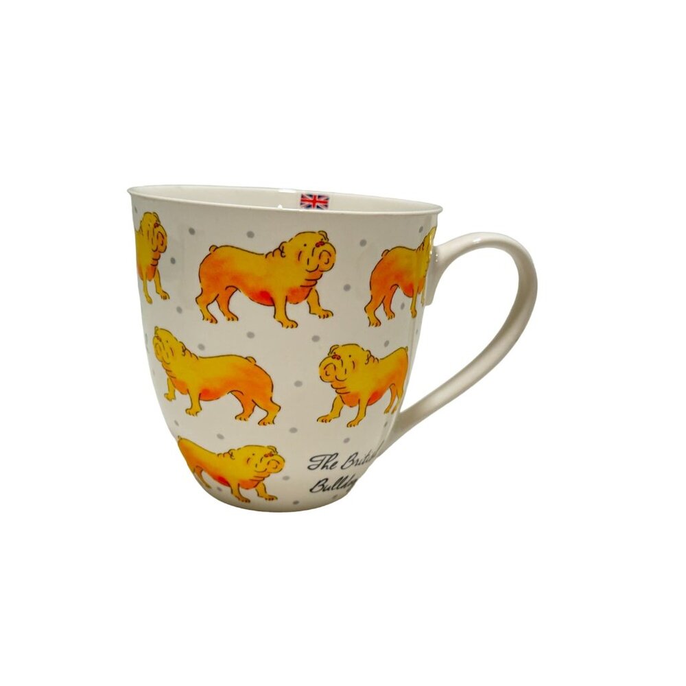 Milly Green The British Bulldog Dog Lover Large Mug British Design New